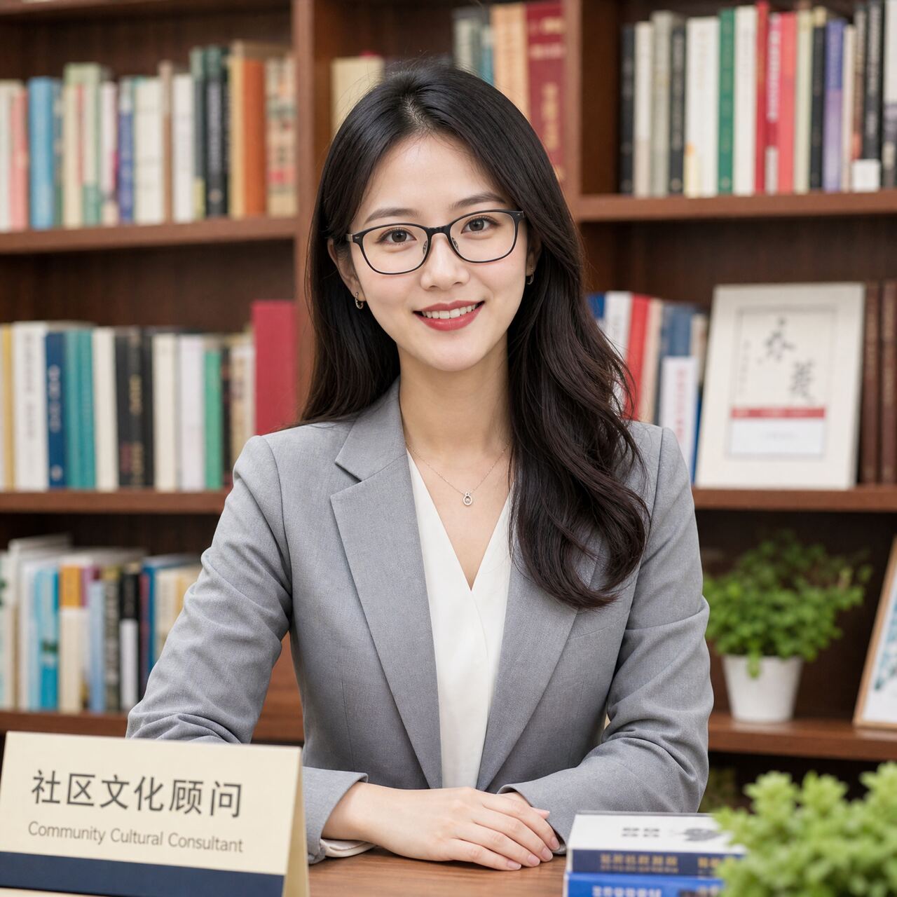 茄子视频：社区顾问展示位置示意